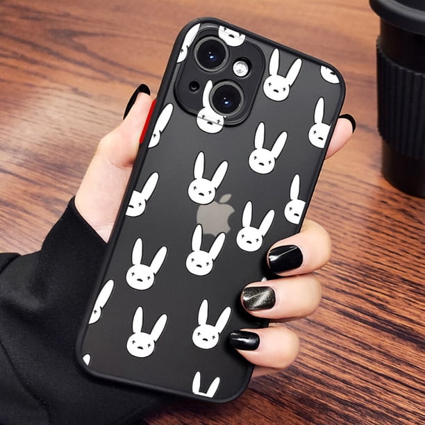 Funda de teléfono para IPhone 14 Bad Bunny X100pre, carcasa colorida a prueba de golpes, trasera para IPhone 14, 13, 12, 11, 14 Pro Max, XR, X, XS, 7, 8 Plus Fivean unisex