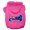Bright Pink, variant on Pet Dog Cat Hoodie Screen Printed, "Bone Shaped Australian Flag"