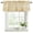 Mustard, Ochre, Amber, Golden, variant on Lavender Purple Curtain Valances for Windows, Kitchen Valance Window Treatments Panel 2 Pack, Vintage Solid Color Modern Minimalist Rod Pocket Short Curtains for Bathroom Bedroom 42 x 12 Inch