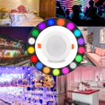 thumbnail image 4 of Xihbxyly Oferta de Iluminación Bombilla Inteligente Wifi Doodle Smart Home Rgb Cw En Temporizador y Aplicación de Luz Descendente Inteligente En Atenuación Por Voz y Mezcla de Colores 7 W, 4 of 7