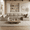 Camel, variant on Modern Cloud U-Shaped Sectional Sofa, Modular Upholstered Sofa Couch, lush Corduroy Fabric Deep Seat Corner Sofa for Living Room, Apartment, No Assembly Required