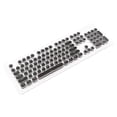 thumbnail image 5 of 104/87 Keys Retro Round Keycaps Double Shot DIY Typewriter Keycap for Backlit Mechanical Keyboard Circular for Key Cap, 5 of 5