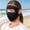 Black, variant on Sun Protection Face Mask UPF 50+ Breathable,Cooling UV Shield Mask for Outdoor Sports,Lightweight Half Face Cover for Hiking,Cycling,Running,Fishing & Travel Black One Size