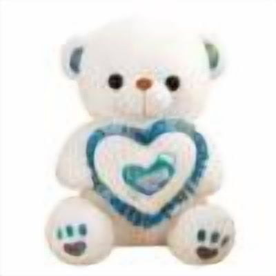 Todaioua Plush Teddy Bear with Red Heart I Love You Cute Small Teddy Bear Soft Stuffed Animal Plush Doll for Valentines Wedding Anniversary Birthday Gift for Kids Girls Girlfriend Wife Mom
