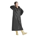 thumbnail image 2 of Thickened EVA Rain Poncho for Adults, Reusable Waterproof Raincoat with Hood, Portable Outdoor Rain Gear for Hiking Cycling Commuting, Unisex Cape-Style Rain Cape, 2 of 6