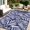 Navy & White, variant on Smiry Outdoor Rugs 6x9, Waterproof Plastic Straw Indoor Outdoor Mat for Patio, RV Camping, Deck,Porch, Black & White