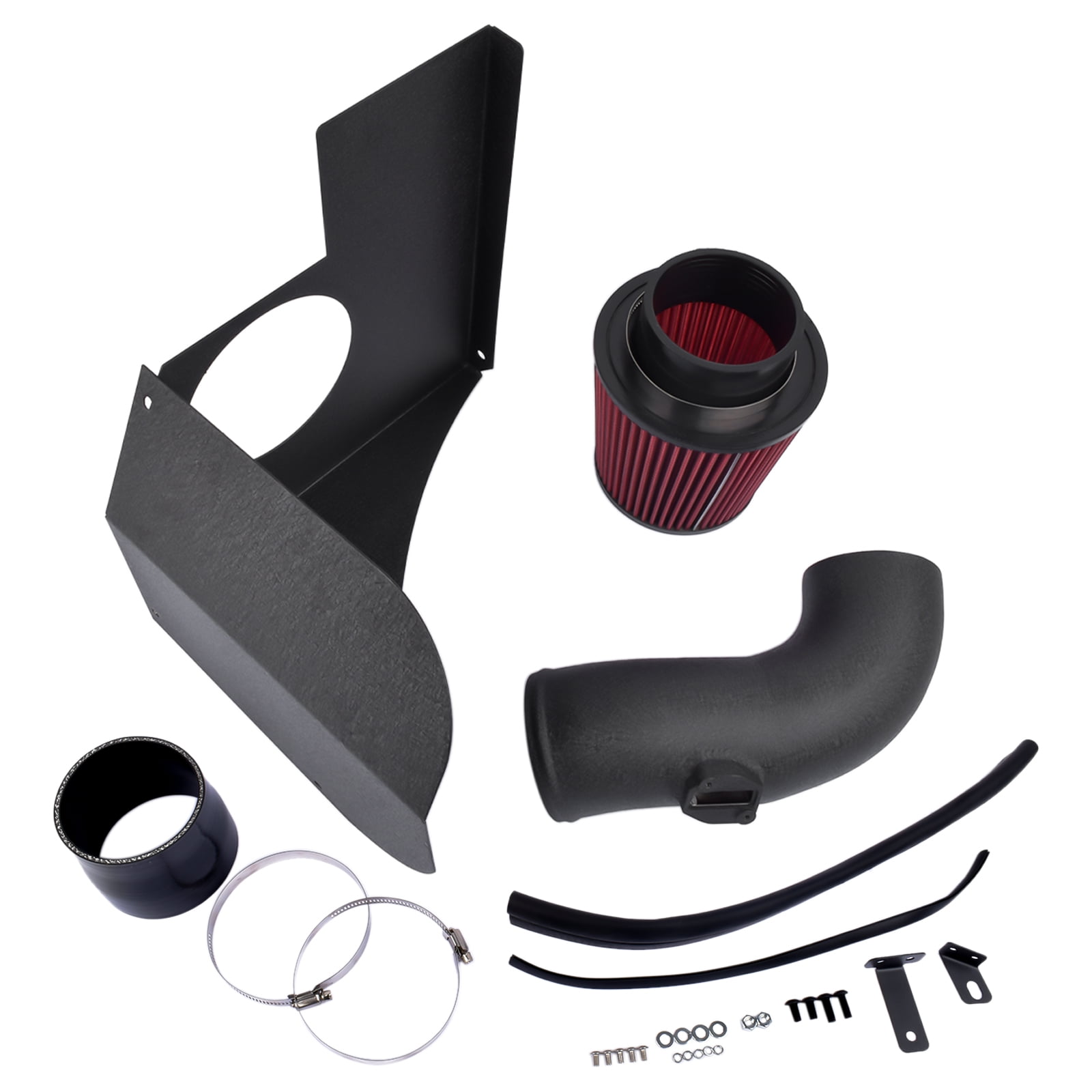 GELUOXI Black Cold Air Intake System Induction for BMW B58 140i/240i/340i/440i 3.0L 2016+ KD4192BK