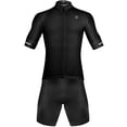 thumbnail image 1 of Zol Cycling Breathable Race Fit Jersey With Bib (Black, XXLarge), 1 of 2