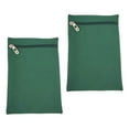thumbnail image 3 of 2 bolsillos laterales para coser con cremallera para chaquetas, abrigos y sudaderas. Verde oscuro L, 3 of 9