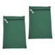 thumbnail image 4 of 2 bolsillos laterales con cremallera para coser, invisibles, para teléfono, resistentes, prácticos, de seguridad para viajes, bolsillos interiores Verde oscuro L, 4 of 8