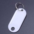 thumbnail image 2 of Étiquettes Clés en Plastique Portables Blanches 20 Pcs, 2 of 5