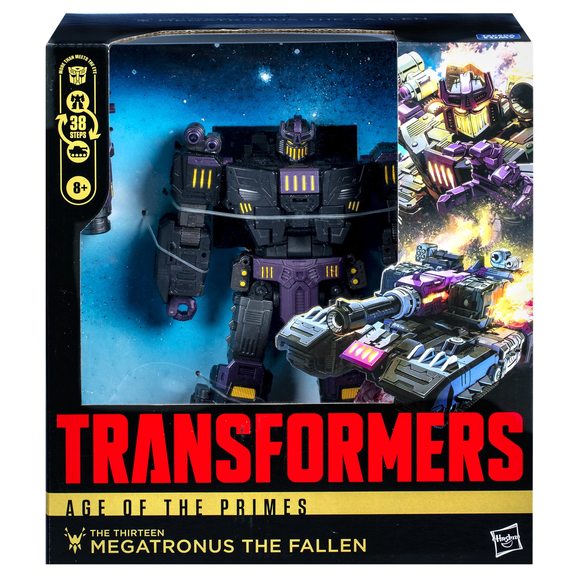 Transformers Age of the Primes Leader Class The Thirteen Megatronus the Fallen 7.5” Action Figure