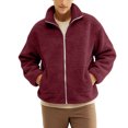 thumbnail image 4 of RXMEKW Mens Long Sleeve, Child-Sized Jacket with Zipper, Kangaroo Pocket, and Fleece Lining, 4 of 7