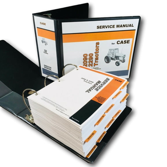 JI CASE 2090 2290 TRACTOR SERVICE MANUAL REPAIR SHOP TECHNICAL BOOK WORKSHOP