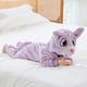 thumbnail image 2 of Body De Bebé Canastilla Onesies Para Niños Pequeños Unisex Mameluco Invierno Otoño Mono De Franela Animal Cosplay Trajes Púrpura Odeerbi LM103-1774, 2 of 5