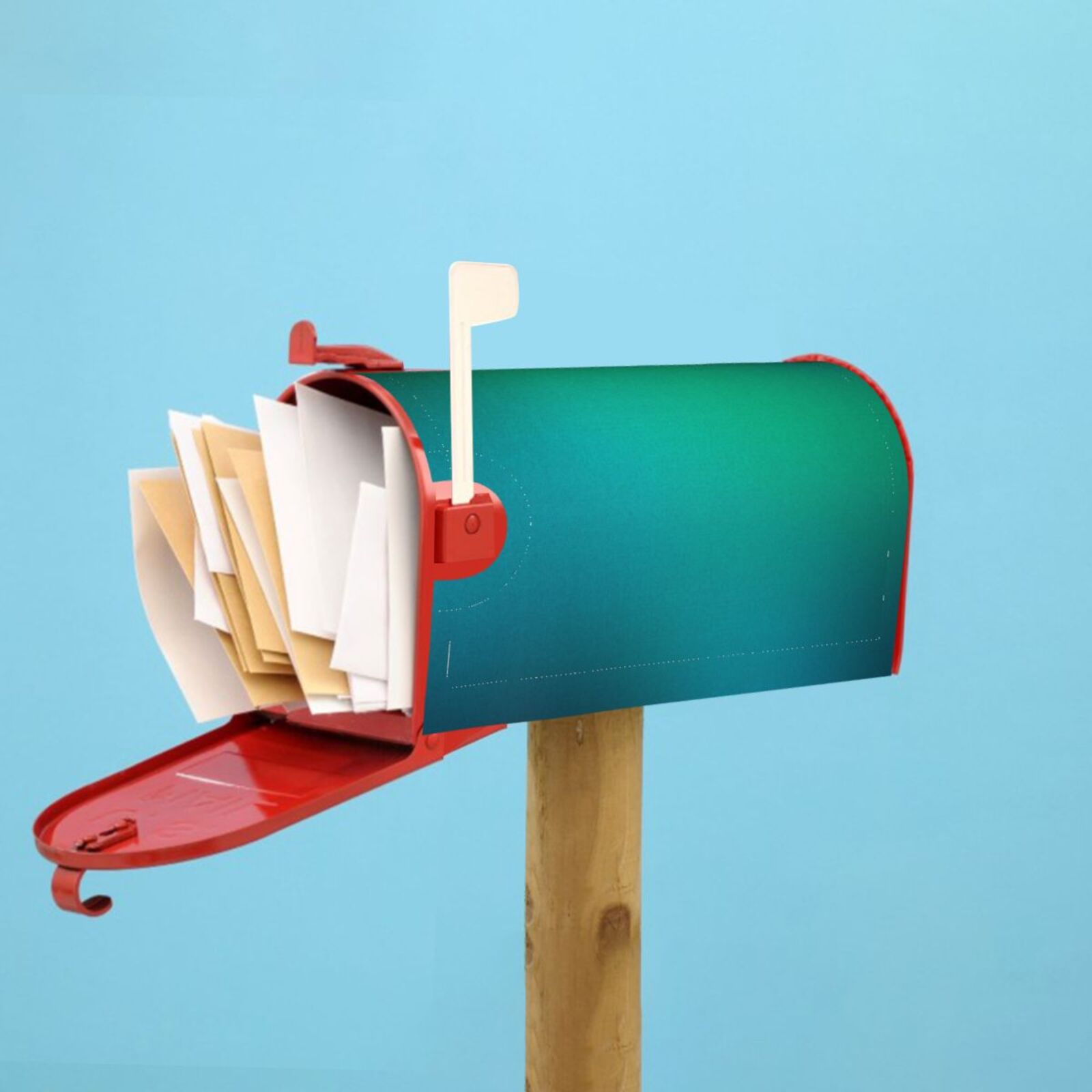 Kdxio Magnetic Mailbox Cover 21x18 in Mailbox Cover Outdoor Decoration Holiday Mailbox Covers for Home Garden Yard-21x18 in