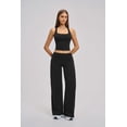 thumbnail image 3 of PISONIC Womens Workout Sets 2 Piece Racerback Crop Top Straight Leg Yoga Pants Yoga Pilates Outfits, 3 of 7