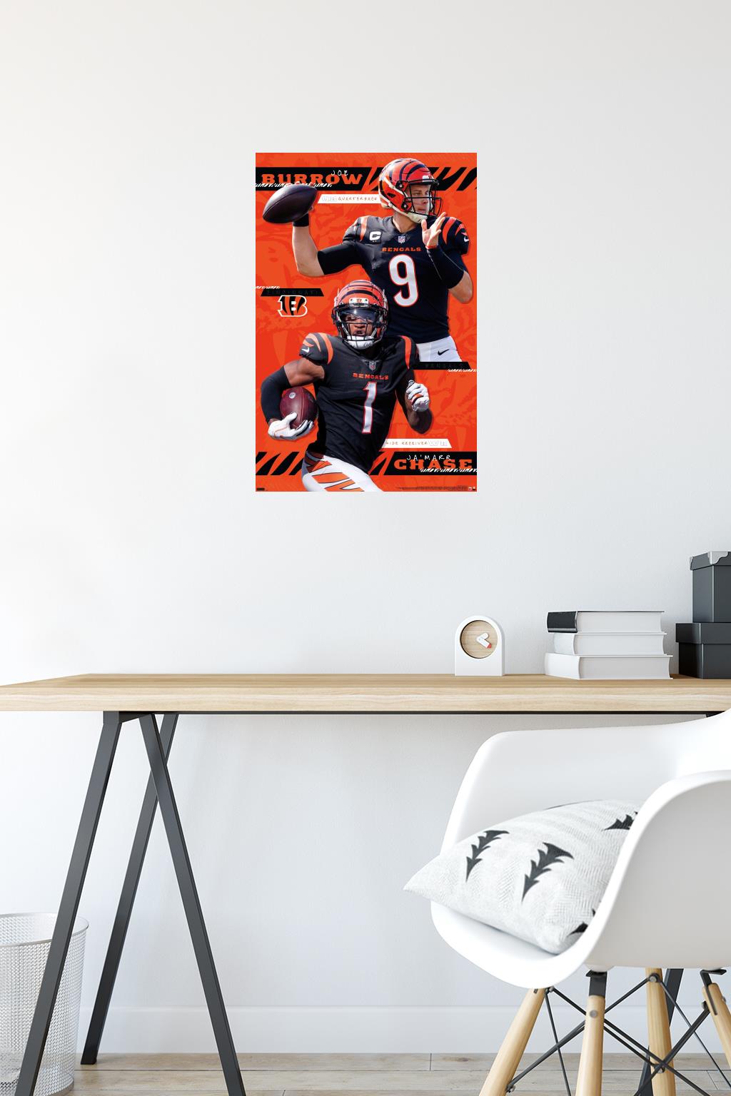 NFL Cincinnati Bengals - Dynamic Duo 21 Wall Poster, 14.725" x 22.375"