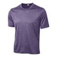 thumbnail image 5 of Mens Polyester Heather Contender Tee Purple Heather Medium, 5 of 6