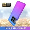 thumbnail image 4 of OnePlus 10 Pro 5G Case, Rosebono Hybrid Glitter Sparkle Transparent Colorful Gradient Cover Case For OnePlus 10 Pro 5G (Blue/Purple), 4 of 4