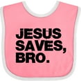 thumbnail image 3 of Inktastic Jesus Saves, Bro. Boys or Girls Baby Bib, 3 of 4