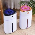 thumbnail image 2 of Humidificador de aire de 1000ml USB Aroma atmósferas niebla ligera PP escritorio aceite esencial hogar difusor humidificación herramienta de Accesorios para electrodomésticos chapado en blanco Billuyoard HA071308-02B, 2 of 6
