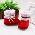 thumbnail image 7 of LowProfile Baby Shoes Girls Cashmere Plush Winter Boots Bandage Warm Shoes, 7 of 7
