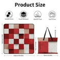 thumbnail image 2 of Colored Grid Geometry Picnic Blanket Waterproof Outdoor Beach Blanket Hand-held Pad Suitable for Travel, Camping, Beach, Family Gatherings, 2 of 7