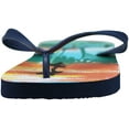 thumbnail image 5 of Norty Men's Casual Beach Pool Everyday Flip Flop Thong Sandal Shoe 41387-10D(M)US (Blue Surfing), 5 of 6