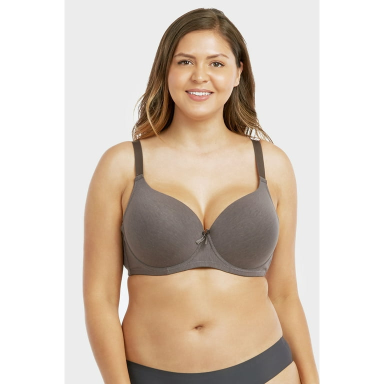 Sofra BR4207PD - 40D Womens Full Coverage Bra - D Cup Style Intimate Sets,  Size 40D - Pack of 6