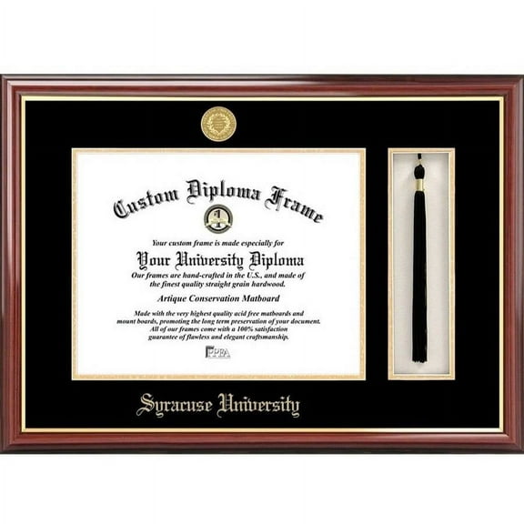 Syracuse University 8.5" x 11" Tassel Box and Diploma Frame