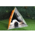 thumbnail image 3 of SEWACC Tente d'Urgence Orange Durable Matériau Pe Imperméable Coupe-Vent pour Camping Randonnée en Plein Air, 3 of 4