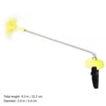 thumbnail image 2 of Miangastore Cat Teaser Toy Feather Wand Kitten Interactive Toy Stick Rod With Collar, 2 of 8