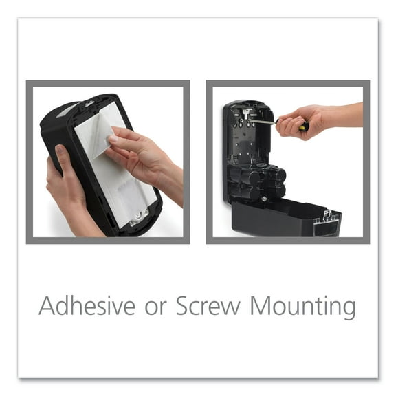 GOJO LTX-12 Touch-Free Dispenser, 1,200 mL, 5.75 x 3.33 x 10.5, Brushed Chrome/Black