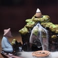 thumbnail image 5 of Ornaments Clearance Incense Ceramic Burner Holder Censer Decor Cones Backflow Home Decor Desk Accessories, 5 of 6