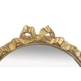 thumbnail image 4 of A&B Home Arched Gold Wall Mirror with Ribbon Accent 23.6" x 1.6" x 37.3", 4 of 9