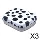 thumbnail image 1 of 3x Caja de Lata Pequeña con Bisagras de Metal, con Tapa, Vela, Lata, Contenedor, Caja de Almacenamiento Vacía para Pendientes, Artesanías, Regalos Cla 3 piezas, 1 of 10