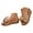 Brown, variant on Sandals for Women Chunky Platform Sole Wide Width Comfort Casual Shoes Fashion Elevated Footwear for Daily Outings and Leisure,Green,12