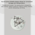 thumbnail image 2 of Portable Camping Stove Backpacking Gases Burner Foldable Camp Stove Head 2500W for Outdoors Cooking Camping Picnic Backpacking Hiking, 2 of 5
