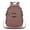 Dusty Pink, variant on Women's Small PU Leather Backpack Purse, Convertible Travel Backpack Shoulder Bag for Daily & Trips.