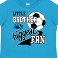 thumbnail image 4 of Inktastic Little Brother and Biggest Fan Soccer Player Boys Toddler T-Shirt, 4 of 5