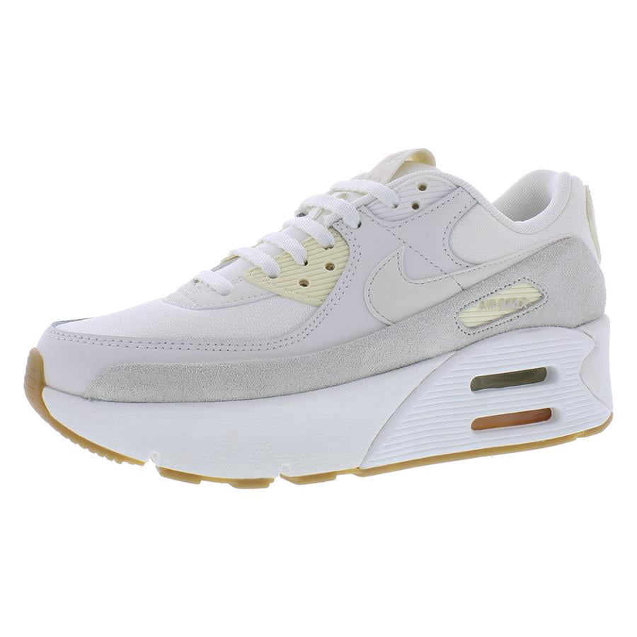 Nike Air Max 90 LV8 Womens Shoes Size 10, Color: Sail/Phantom/Light Orewood Brown