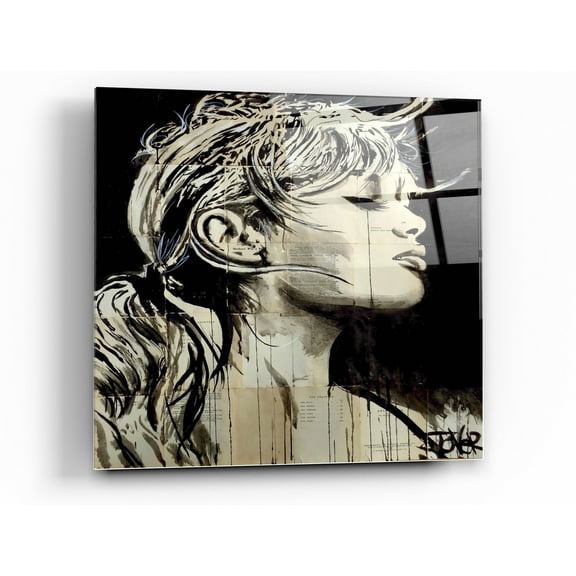 Epic Art 'Enchanted' by Loui Jover, Acrylic Glass Wall Art, 24"x24"