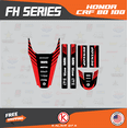 thumbnail image 2 of Kalair GFX Graphics Kit for Honda CRF100 (2004-2010) Fh Series, 2 of 5