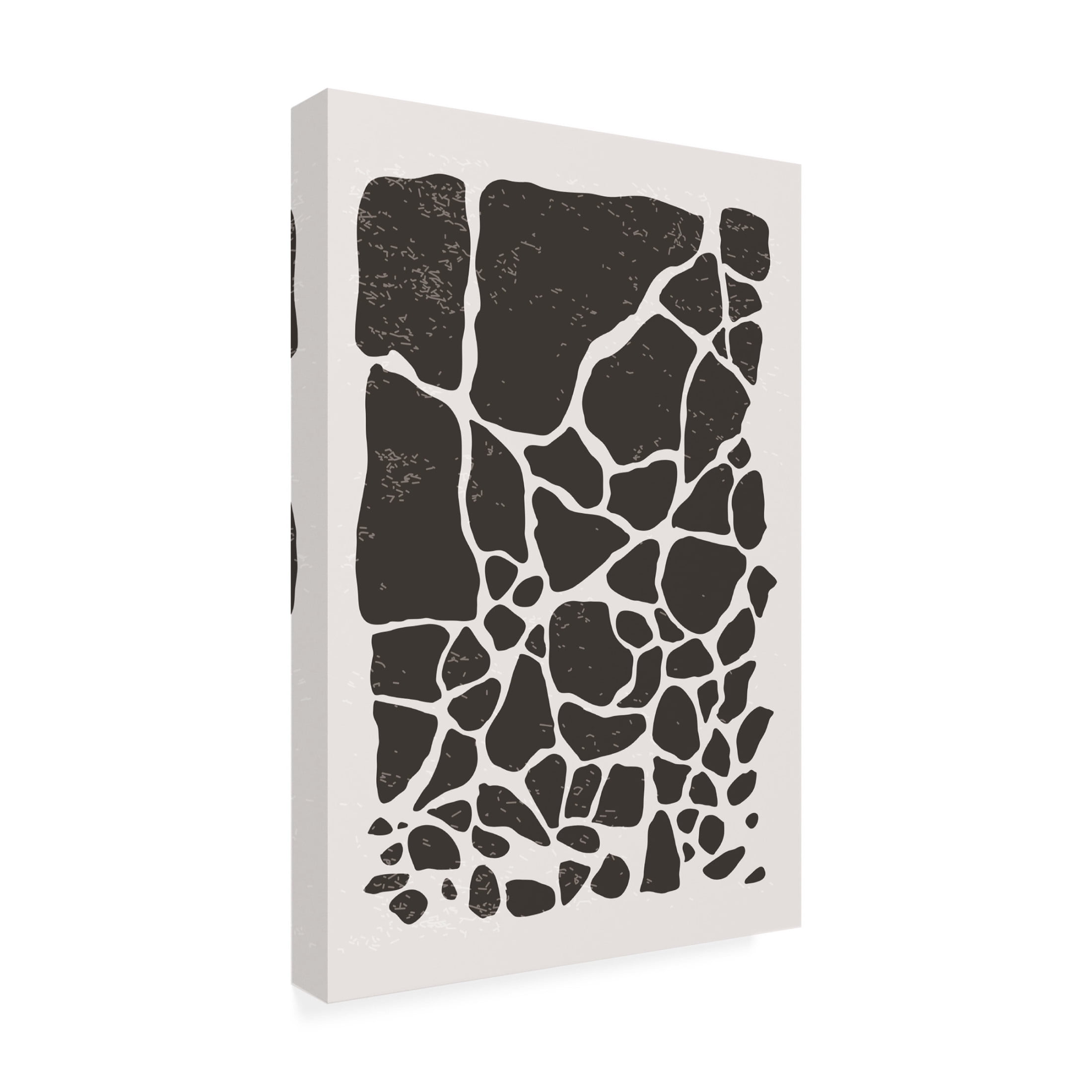 Trademark Fine Art jay stanley Black Abstract Collection 3 Canvas Wall Art