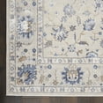 thumbnail image 4 of Nourison Sleek Textures Traditional Ivory 5'3" x 7'3" Area Rug, (5x7), 4 of 8