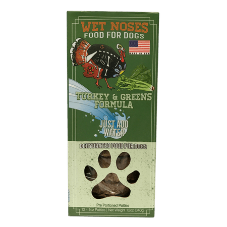 Wet Noses Dehydrated Dog Food, Turkey, Kale &