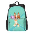 thumbnail image 2 of Kowoue Bluey Pattern Backpack – Stylish and Comfortable Casual Large Capacity Backpack, Adjustable Shoulder Bag for School, Travel, 2 of 9