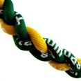 thumbnail image 2 of Mapofbeauty Collar Deportivo Tornado De Tres Cuerdas Trenzadas De 18.0 In (Verde/Amarillo), 2 of 2