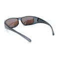 thumbnail image 4 of Polarized Colorful Mirror Lens 62mm Rectangle Fit Over Sunglasses Over Glasses Slate - Blue Mirror, 4 of 4